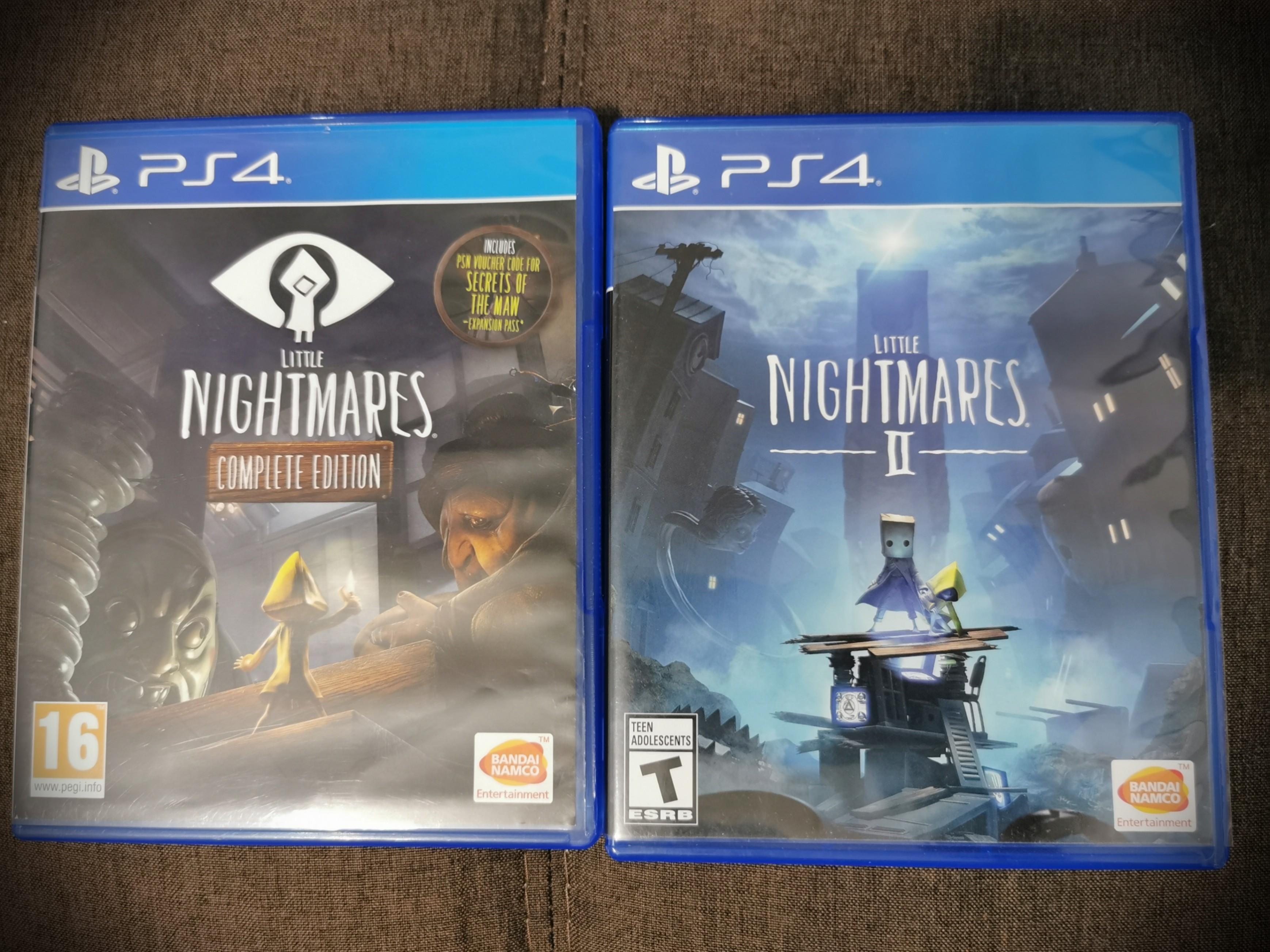 Ps4 Used Game Combo Little Nightmare Video Gaming Video Games On Carousell