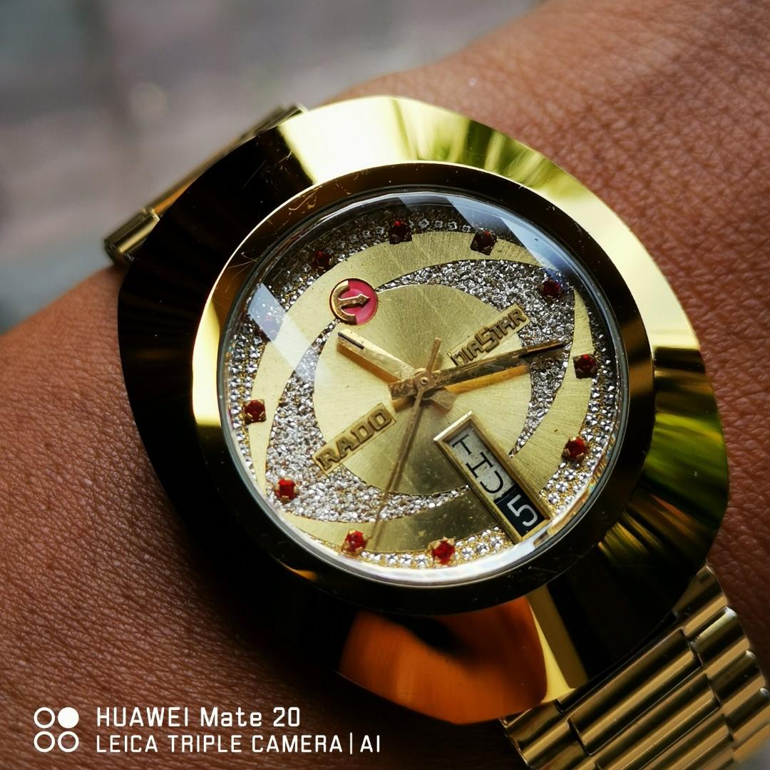 【美品】ラドー ◆ RADO ダイヤスター 自動巻き 腕時計 ビンテージ 927ミカヅキ