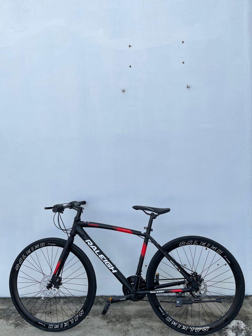 [SOLD]Raleigh r700 Wind Model Hybrid Bike Roadbike Entry Bike, Sports ...