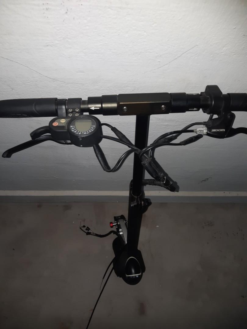 Scooter stem and handle bar, Sports Equipment, PMDs, EScooters & EBikes, EScooters & EBikes