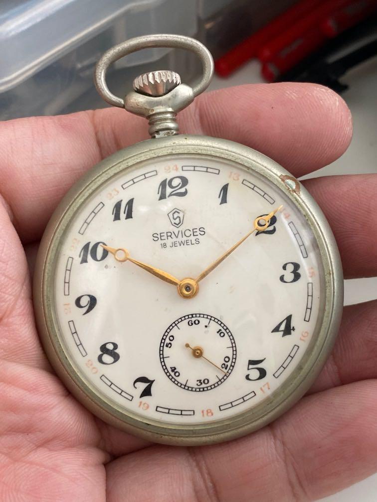 Services pocket watch railroad Luxury Watches on Carousell