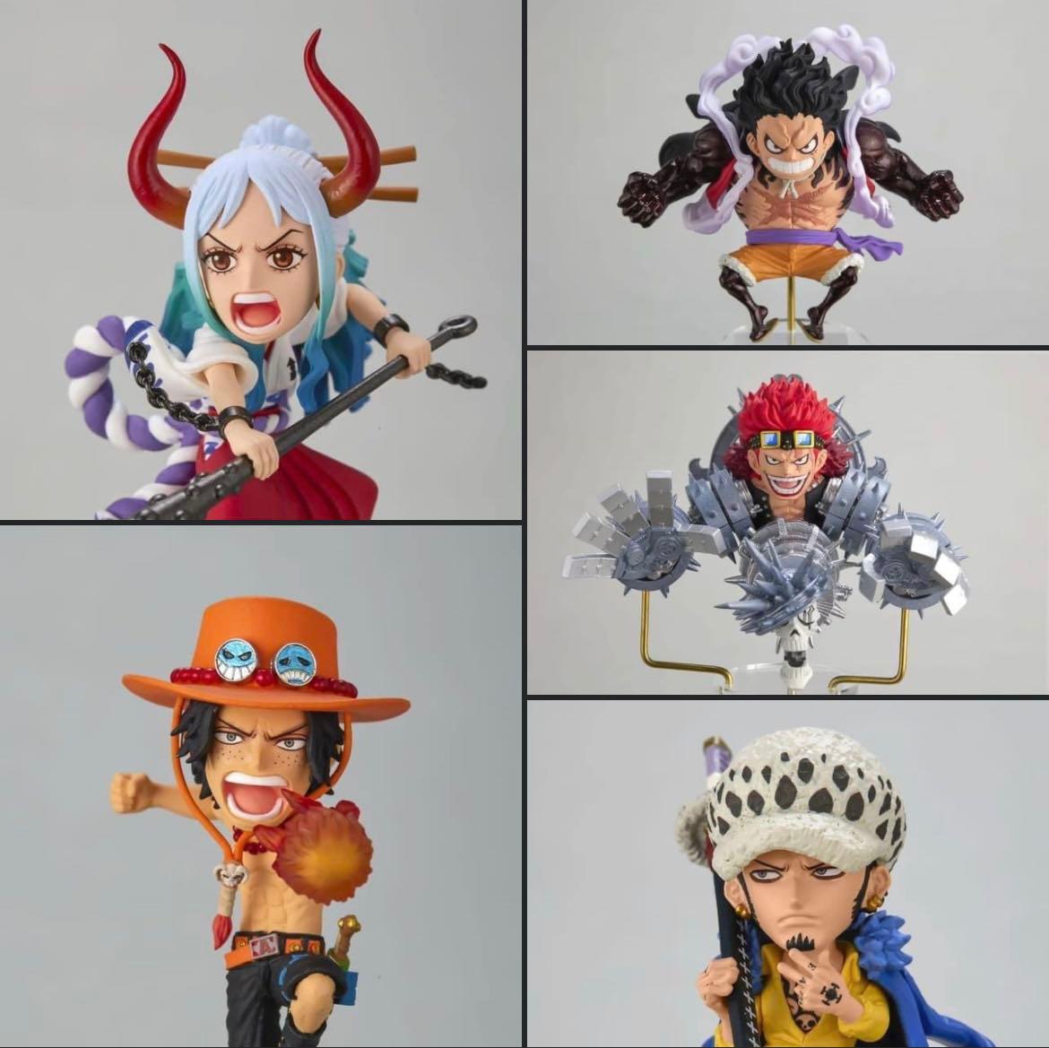 Po Closed Set Of 5 Event Limited Edition Wcf Jump 21 One Piece Yamato Ace Law Luffy Kid Banpresto World Collectable Figure Toys Games Action Figures Collectibles On Carousell