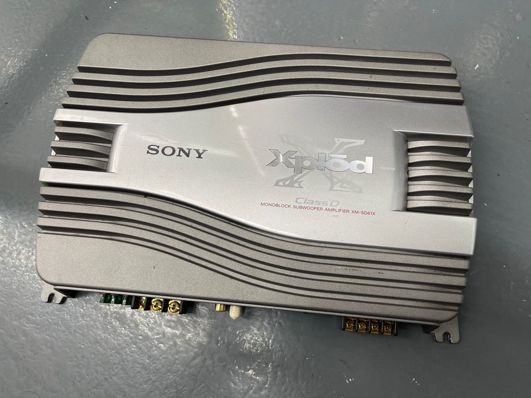 Sony Xplod XMSD61X mono amplifier, Car Accessories, Accessories on