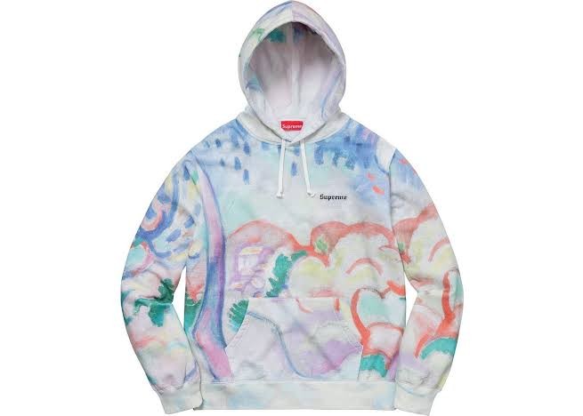 Supreme Tie dye hoodie Men s Fashion Tops Sets Hoodies on