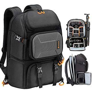 TARION Pro Camera Backpack Large Camera Bag with Laptop Compartment Tripod Holder  Raincover