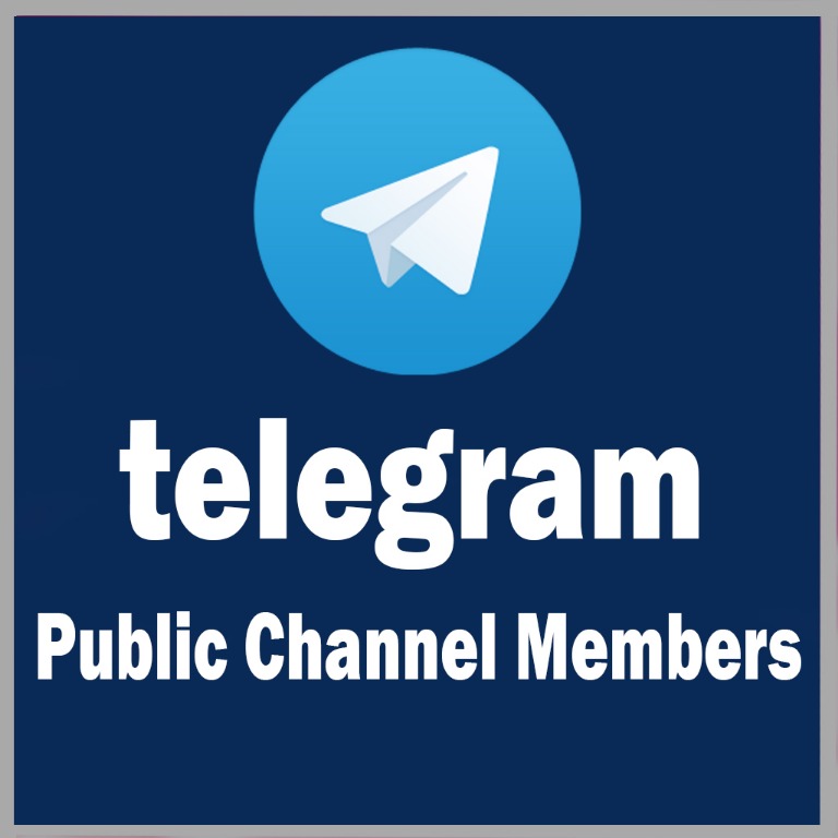 Telegram Channel Members ( 100% real telegram public Channel members ),  Services, Others on Carousell