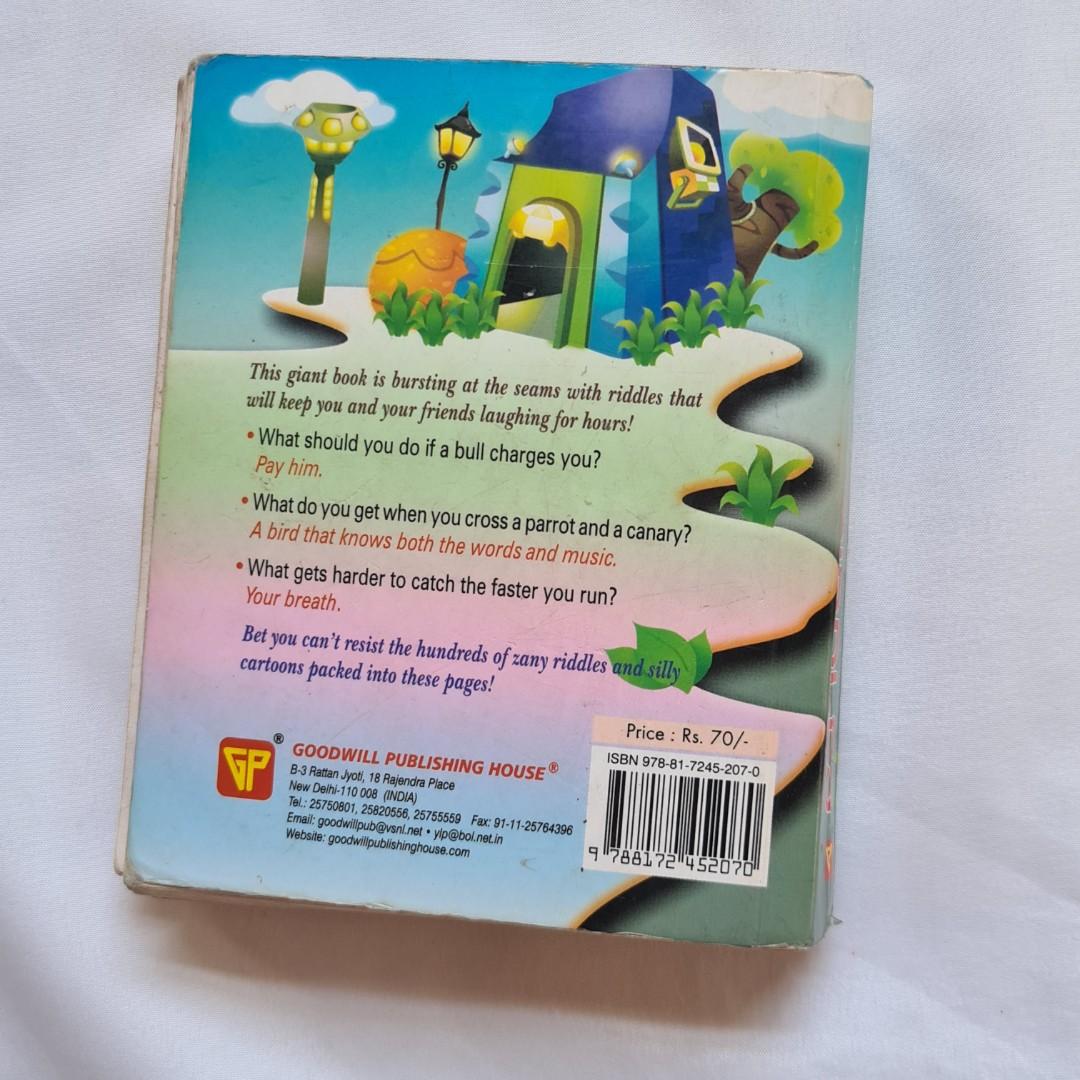 The Little Giant Book of Riddles, Hobbies & Toys, Books & Magazines ...