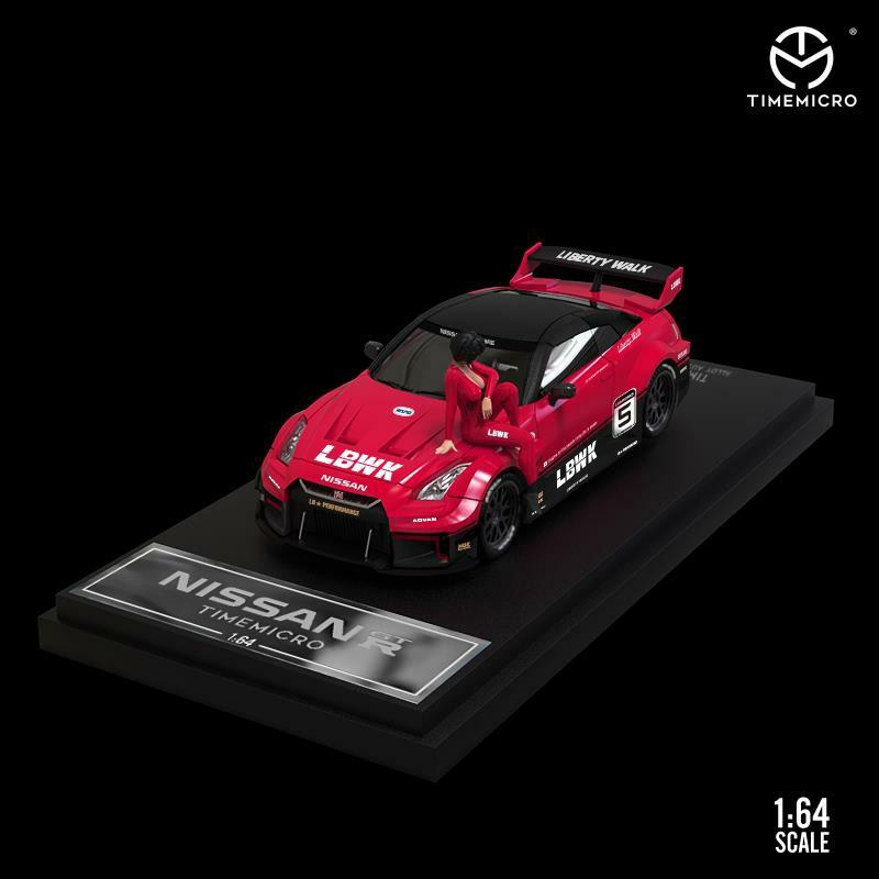 1/64TIMEMODEL R35 3台➕TIMEMICRO 35GT-RR Time Micro 1/64 R35 GTR LB, 3.0 Silhouette 35GT-RR - Monster