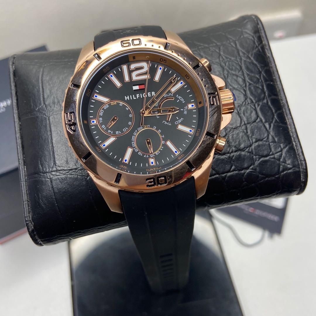 Tommy hilfiger watch mens rose gold hotsell