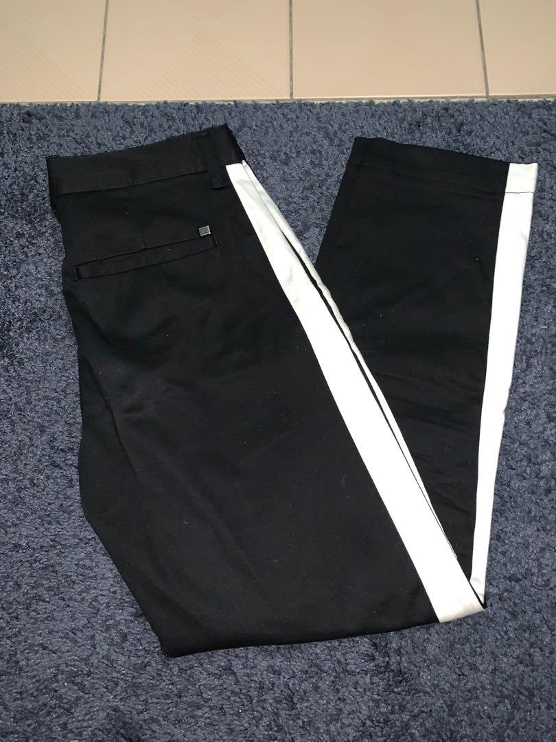 Trousers with Side Stripes Zara Men Women s Fashion Bottoms