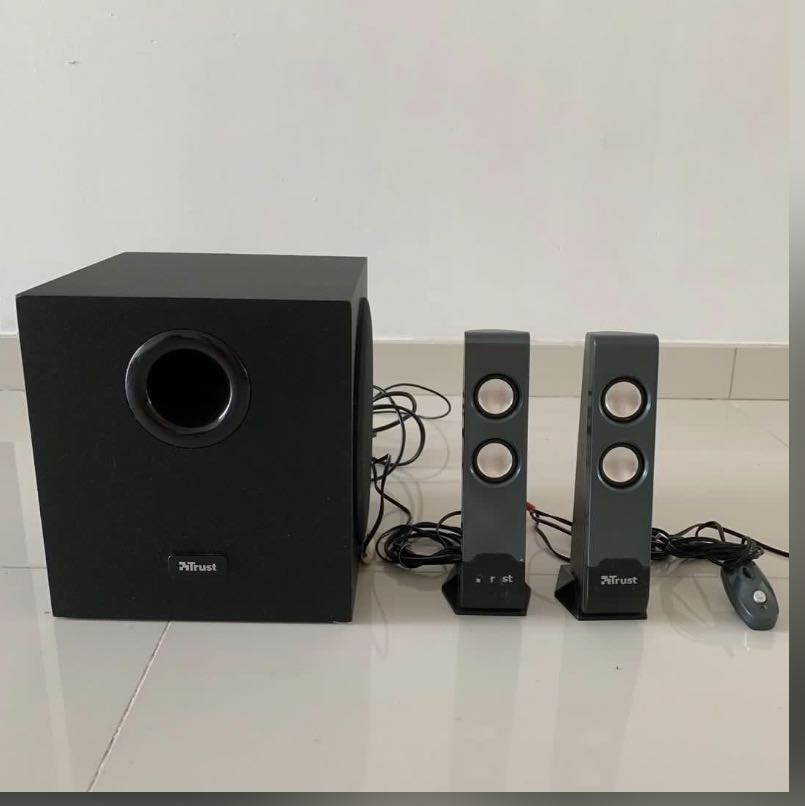 Trust 2.1 hot sale speaker set