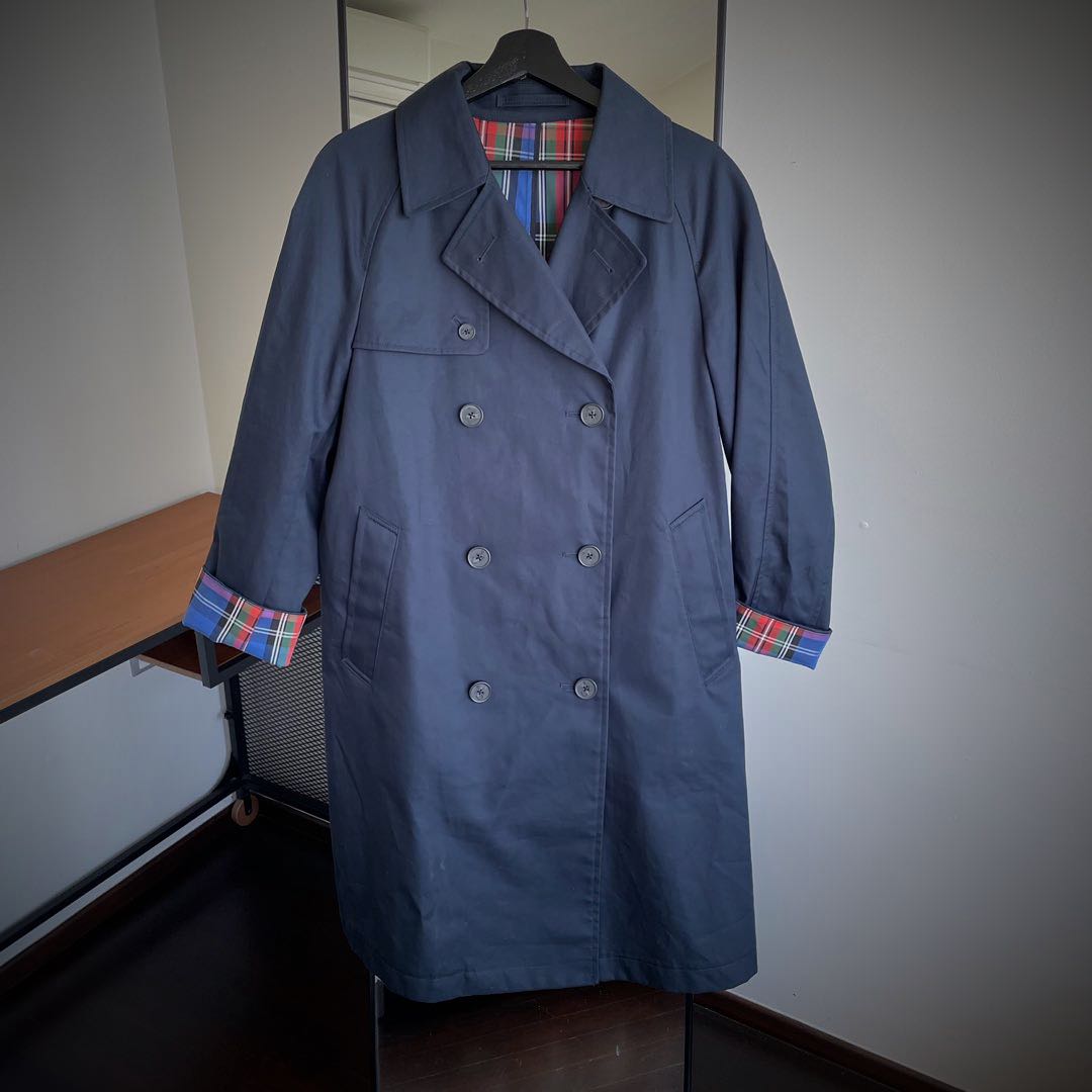 Jw anderson uniqlo reversible trench online