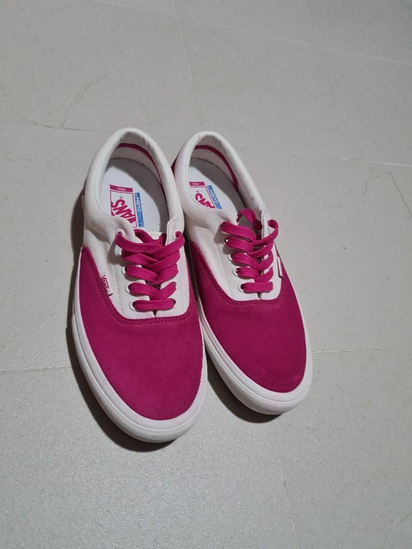 Vans Era Pro hot pink marshmellow Men s Fashion Footwear Sneakers on Carousell
