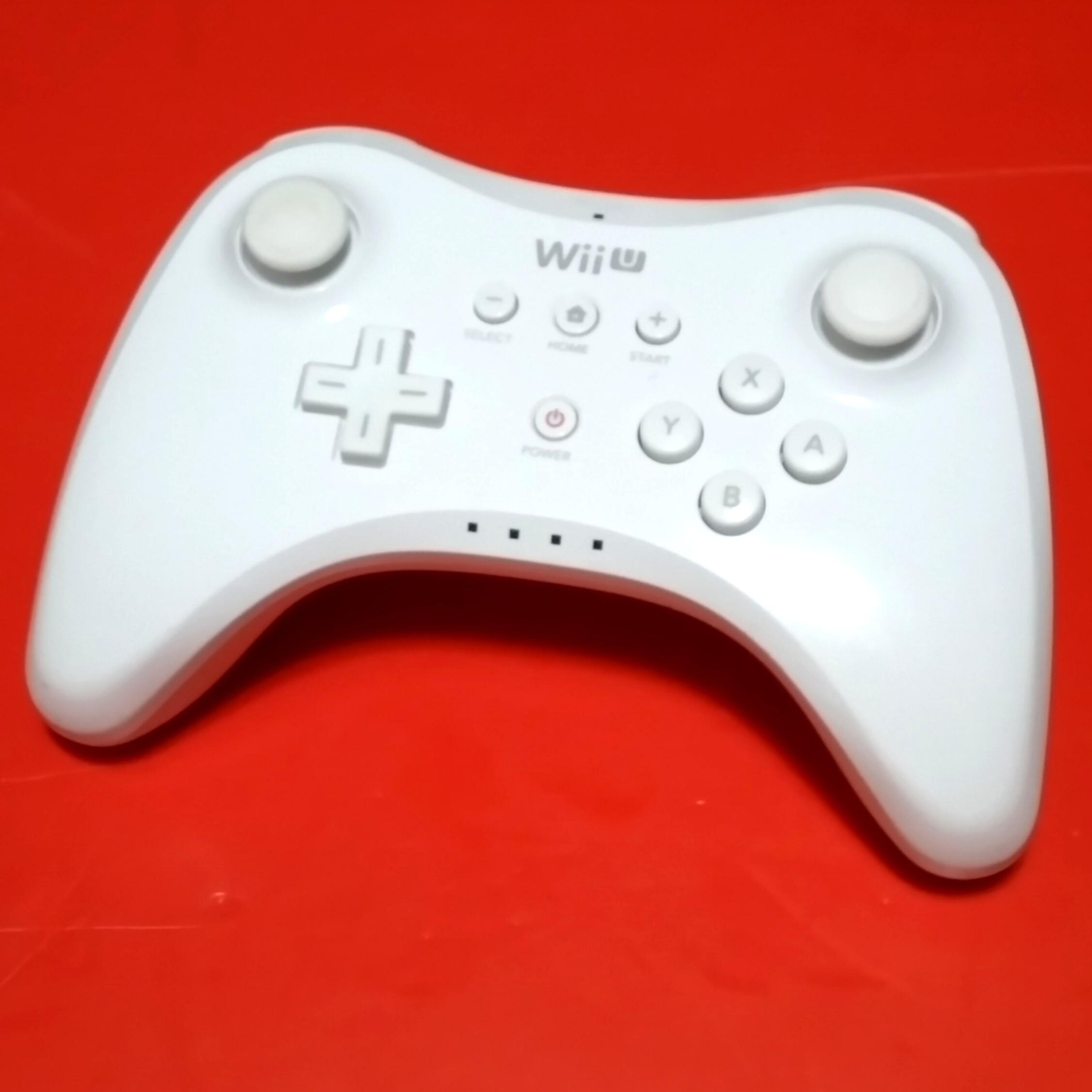 Wiiu 原廠無線手掣 白 遊戲機 遊戲機器材 Carousell