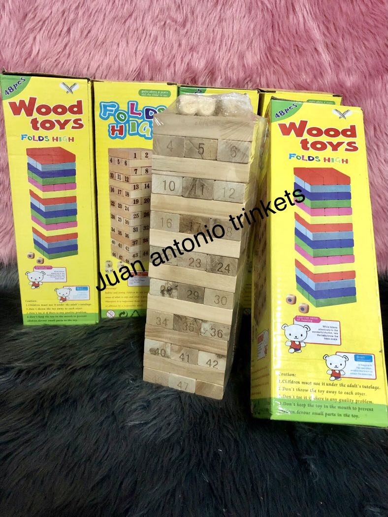 Wood Toys Folds High Hobbies Toys Toys Games on Carousell