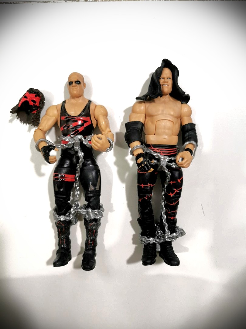 Wwe kane elite figure Hobbies Toys Toys Games on Carousell