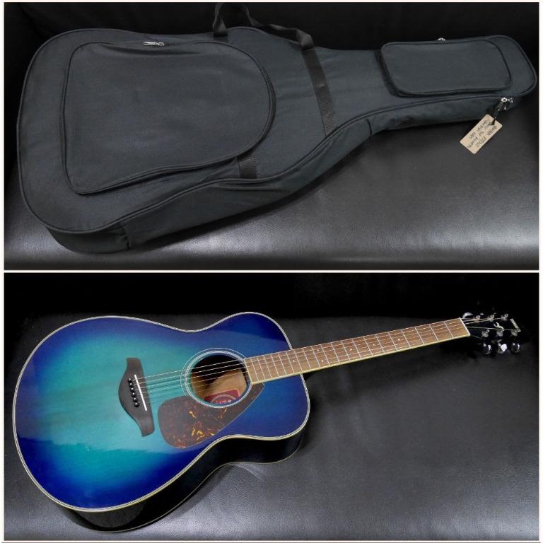 Yamaha FS720S Solid Spruce Top Cobalt Blue Aqua CBA Acoustic Steel