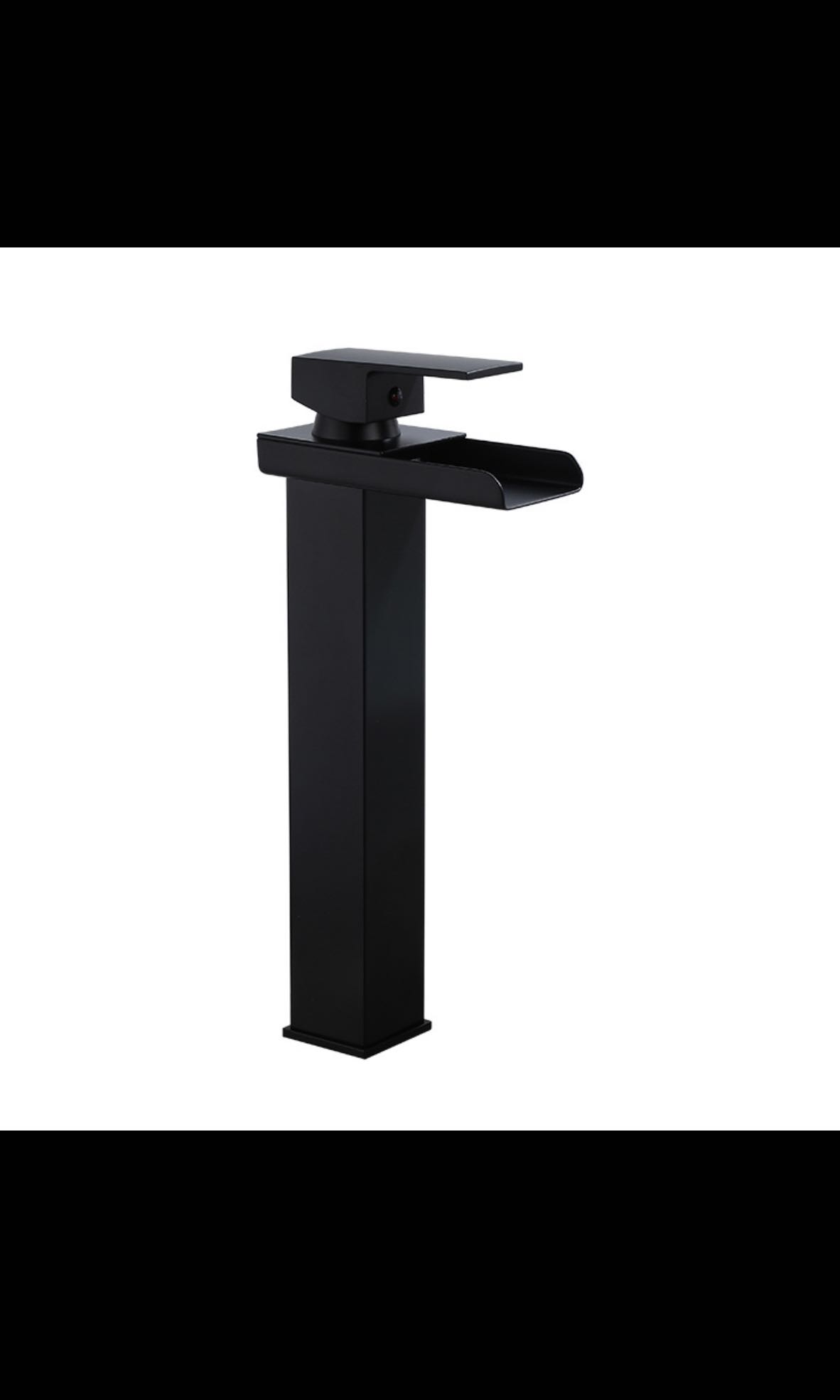 1 set Waterfall tap & ceramic basin , Furniture & Home Living, Bathroom