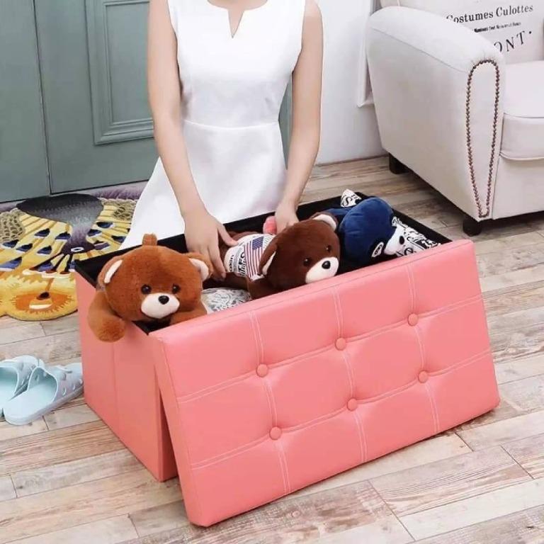 2in1 Folded Leather Storage Sofa (Long) (Category: Chairs) located in Manila. Submitted by affordshopz (Listing ID 1105377846, Image 2). Description: Foldable storage chair Material :PVC leather dimensions 76cmx38cmx38cm Usagefootstool stool storage cabinet etc Color :Red ;Brown ;Black, White , Pink High density fiberboard with good quality, less impurities and good bearing capacity 𝕄𝕠𝕣𝕖 𝕒𝕗𝕗𝕠𝕣𝕕𝕒𝕓𝕝𝕖 𝕒𝕟𝕕 𝕢𝕦𝕒𝕝𝕚𝕥𝕪 𝕚𝕥𝕖𝕞𝕤? 