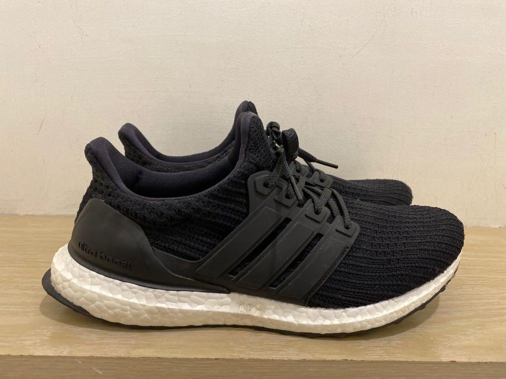 二手7成新 Adidas Ultra Boost 4.0 黑白 BB6166