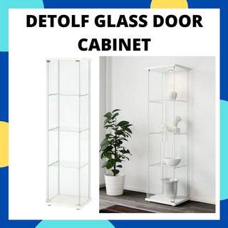 💥 DETOLF Glass-door cabinet, white 43 x 163cm (IK066)