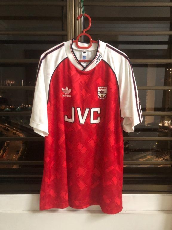 Arsenal 1990/92 Home Adidas Soccer Jersey No.6  - Depop