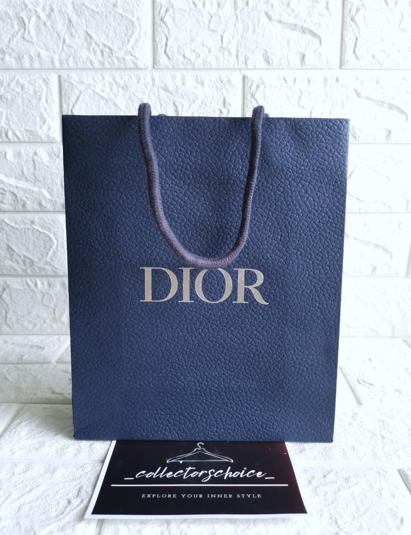 Authentic Dior Paperbag available in 3 sizes (Category: Luxury Accessories) located in Makati City. Submitted by _collectorschoice_ (Listing ID 1105506111, Image 1). Description: 1) AVAILABLE °💯 Authentic ° Unused ° Height: 18 inches ° Width: 15.5 inches 2) SOLD 💯 Authentic ° Unused ° Height: 13.7 inches ° Width: 16.5 inches 3) AVAILABLE 💯 Authentic ° Unused ° Height: 9.5 inches ° Width: 8 inches °PRICE STARTS AT P2,000 °Available in 3 sizes °