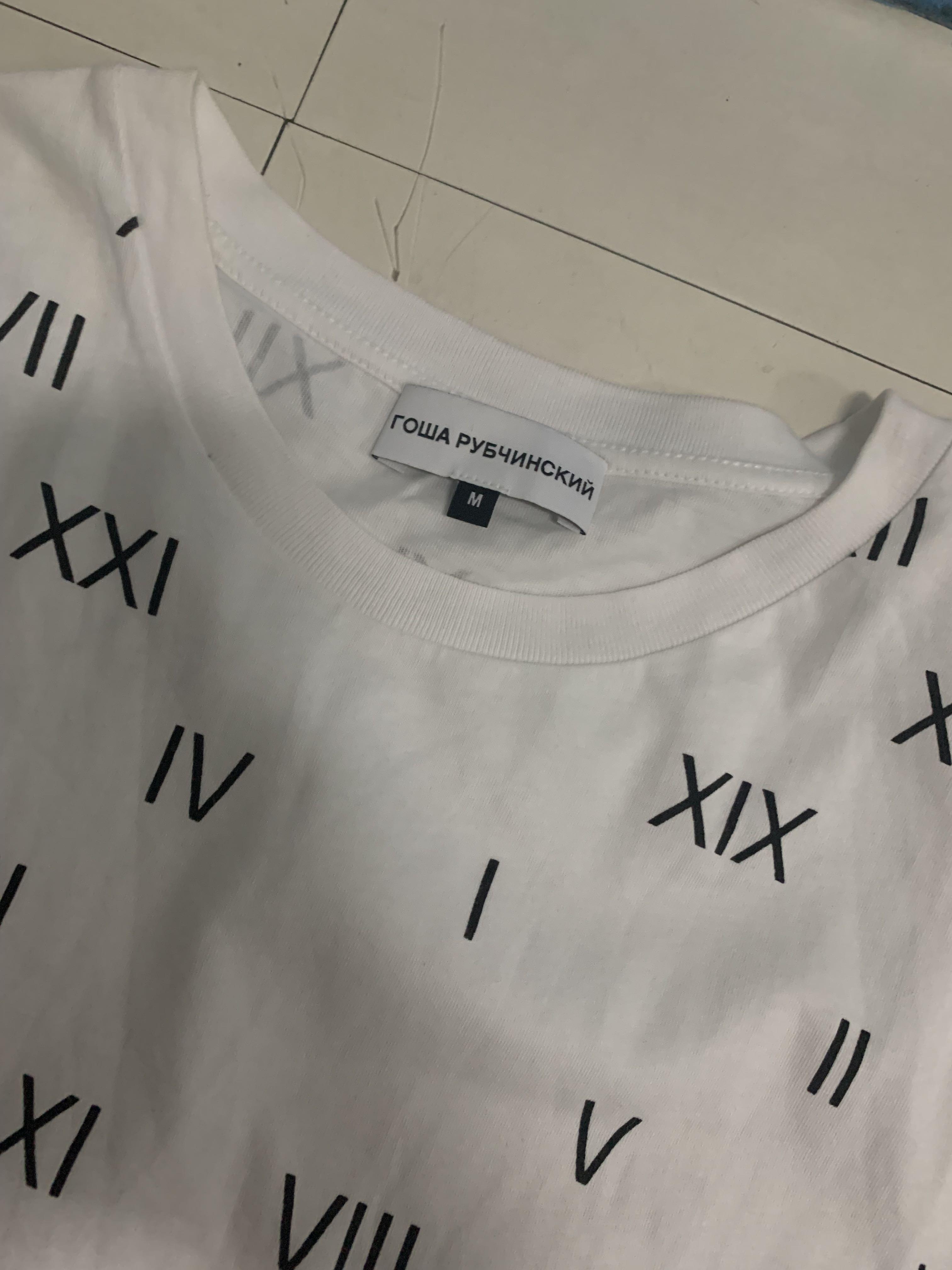 (Authentic) Gosha Rubchinskiy Tshirt (Category: Tshirts & Polo Shirts ) located in Manila. Submitted by mabuhaymiles (Listing ID 1105384440, Image 2). Description: Used twice. good as new condition .