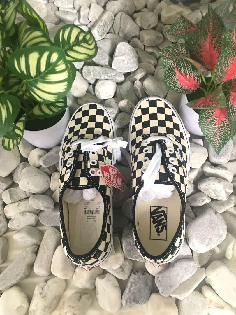 Authentic Vans Checkerboard Golden Coast Women s Fashion