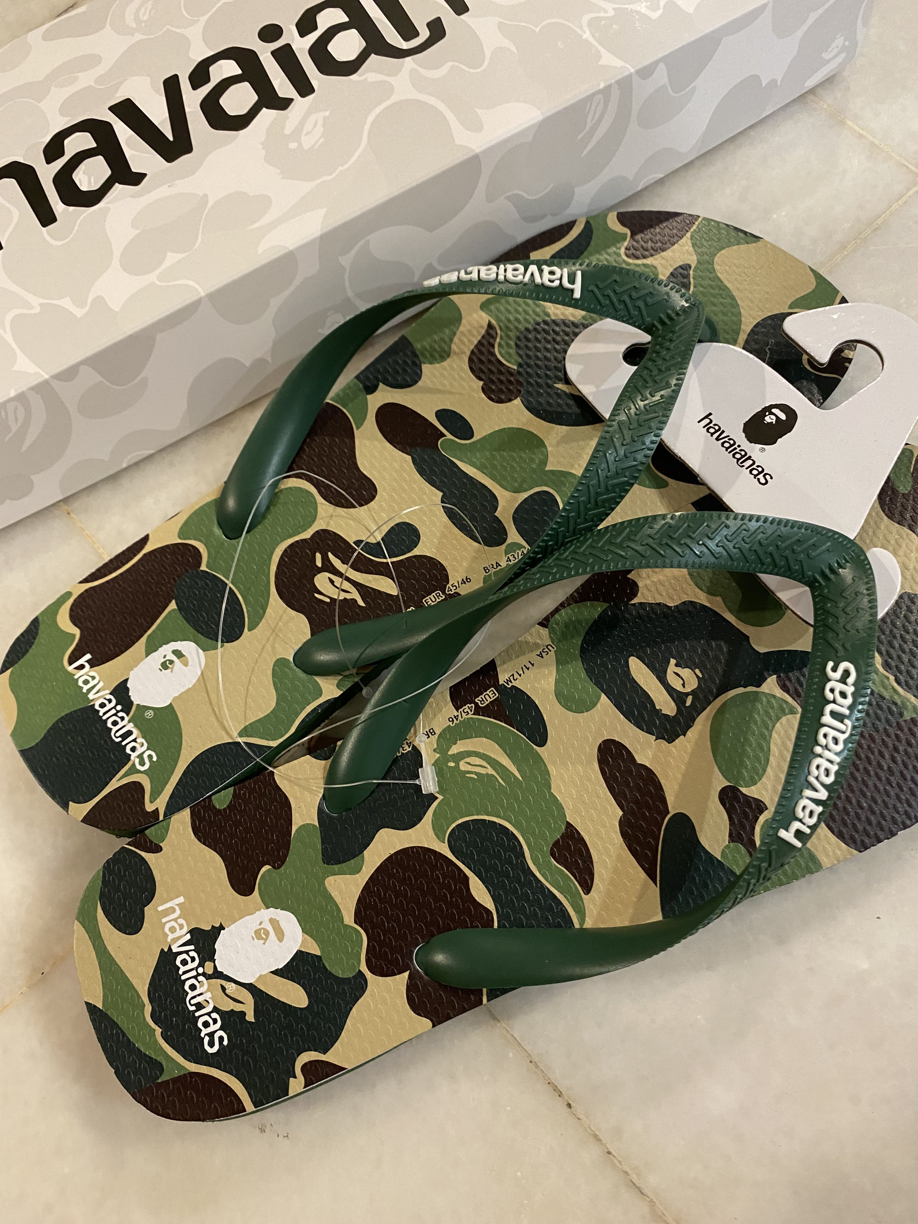 Flip flop bape hot sale