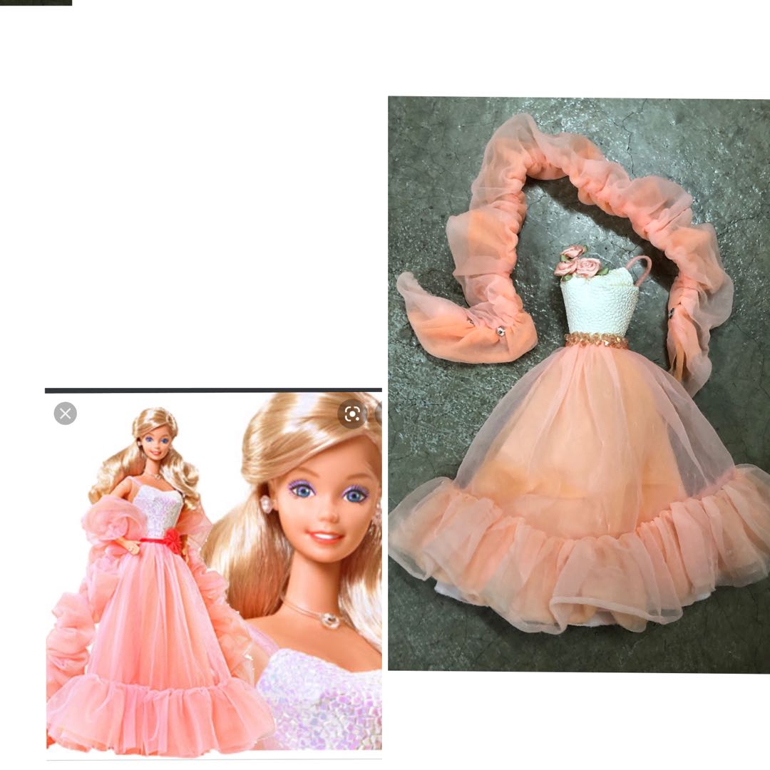 Peaches and cream barbie dress hotsell