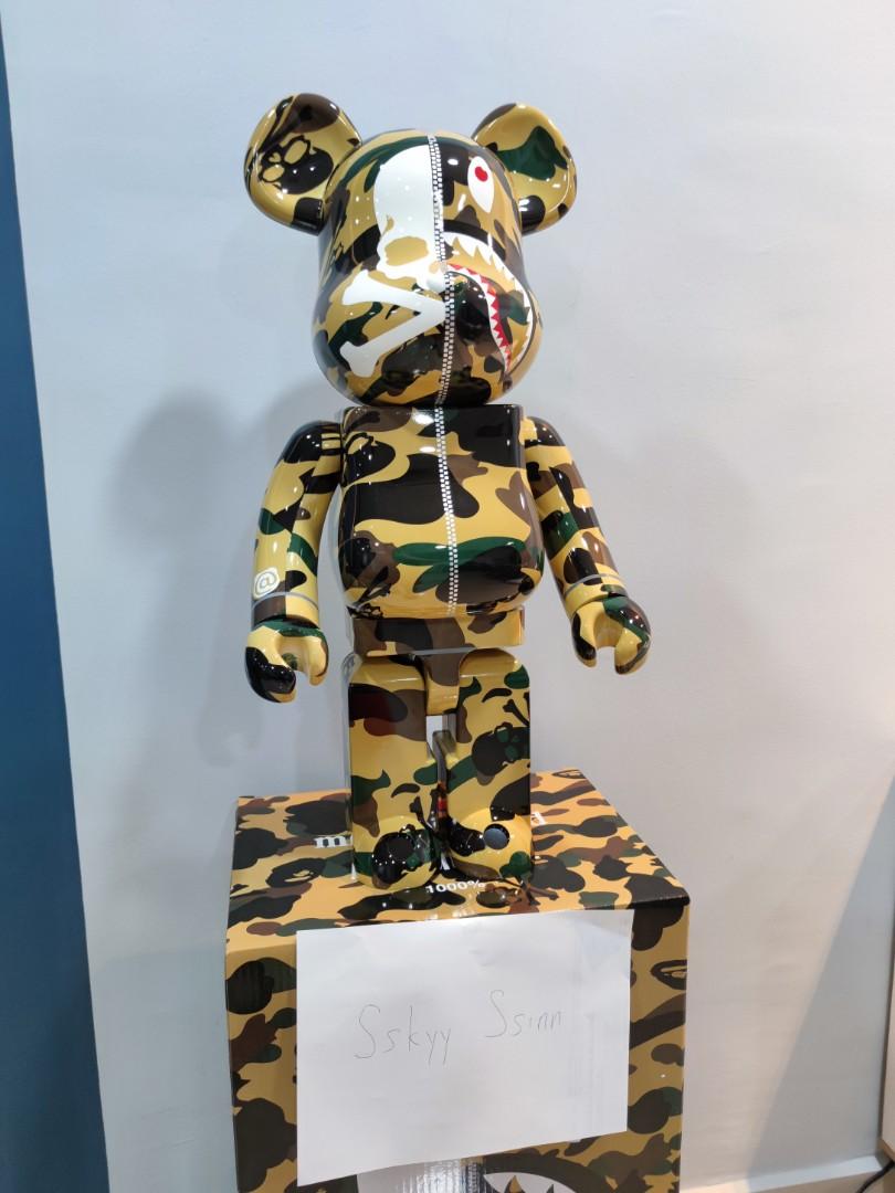 すり MEDICOM TOY - mastermind BAPE BE@RBRICK 1000% ベアブリックの