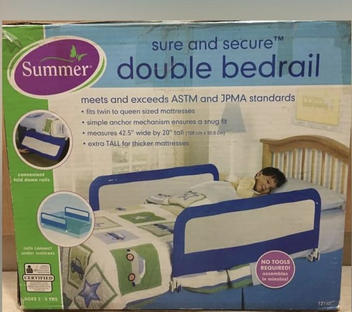 Mothercare Folding Bed Guard, Babies Kids, Baby Nursery Kids Furniture, Bed Guards On Carousell