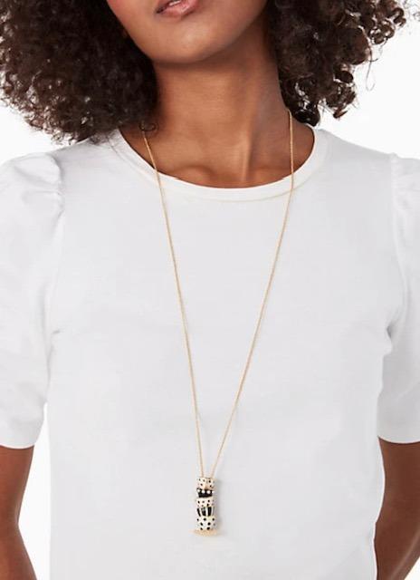 Kate spade new arrivals teacup necklace