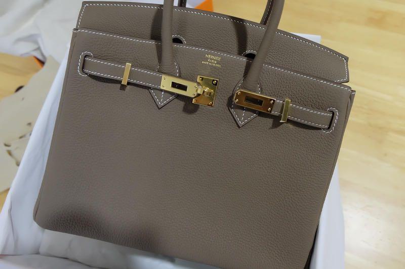 Hermes birkin 25 togo Etoupe with GHW year2020