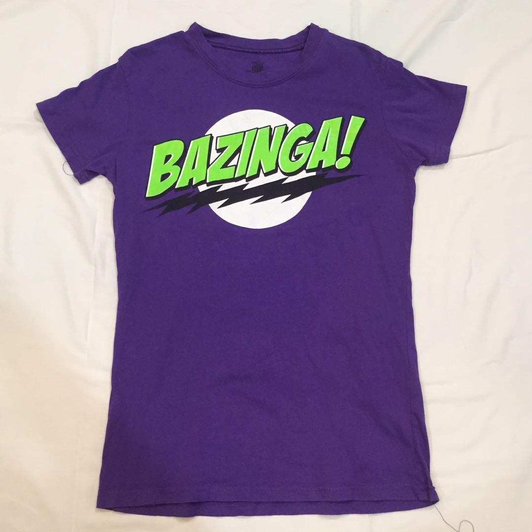 T-shirt The Big Bang Theory Donna &ndash; Divertente Con Bandiere &ndash; Regalo Cult