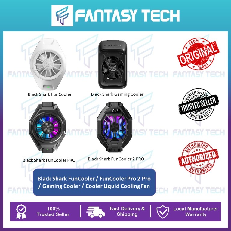 Black Shark FunCooler / FunCooler Pro 2 Pro / Gaming Cooler / Cooler ...