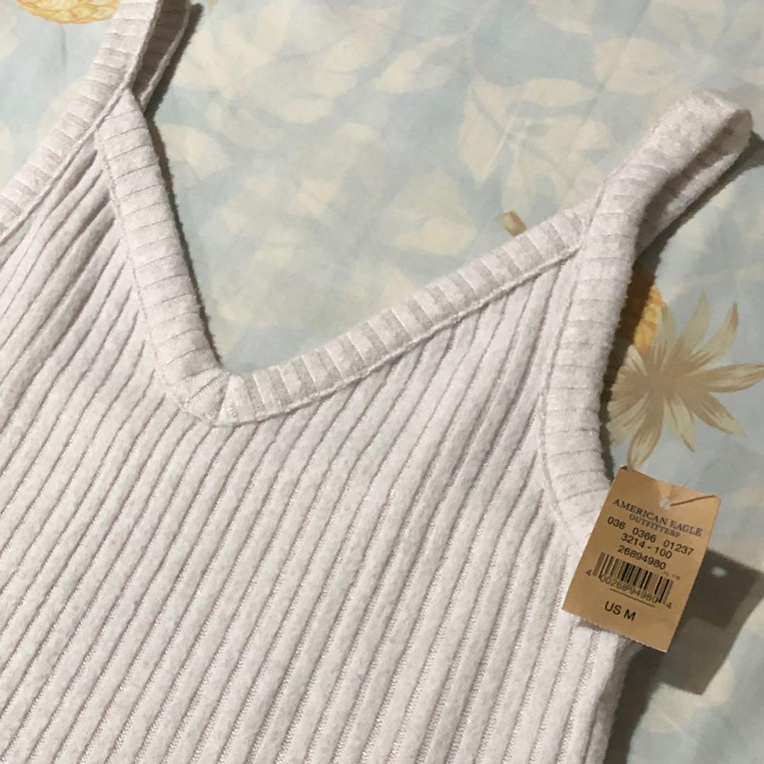 american eagle knit tank top