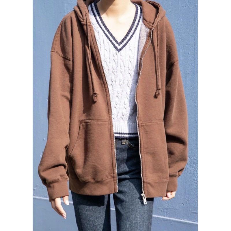 Brandy Melville brow Christy Hoodie (authentic), Women's Fashion