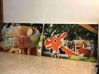 Canvas Photo of Singapore Dragon