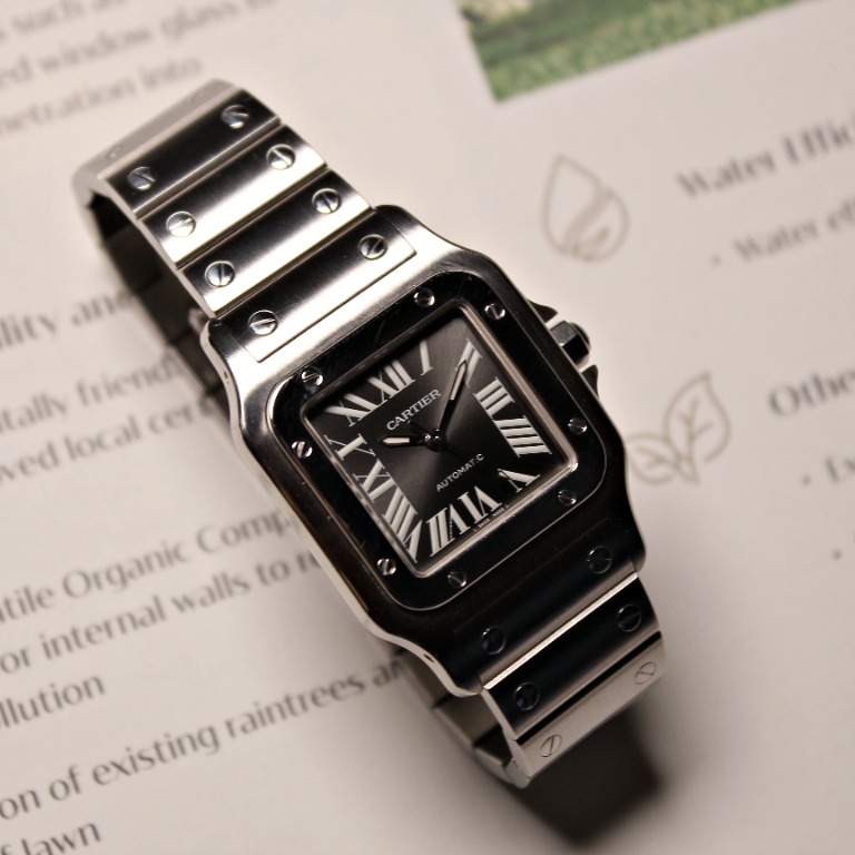 Cartier Santos Galbee 2319 Grey SIHH Limited Edition Luxury