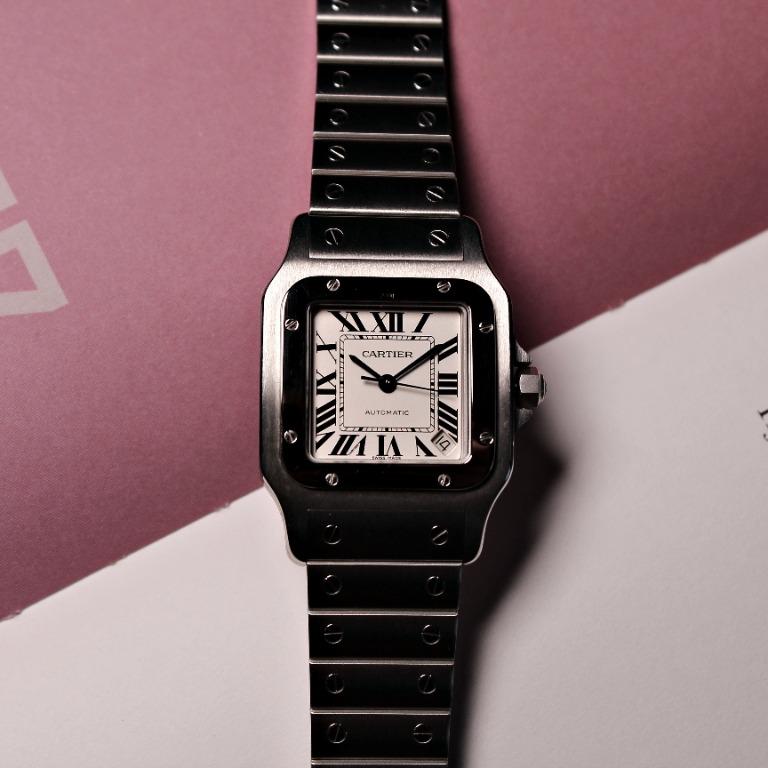 Cartier santos discount xl black