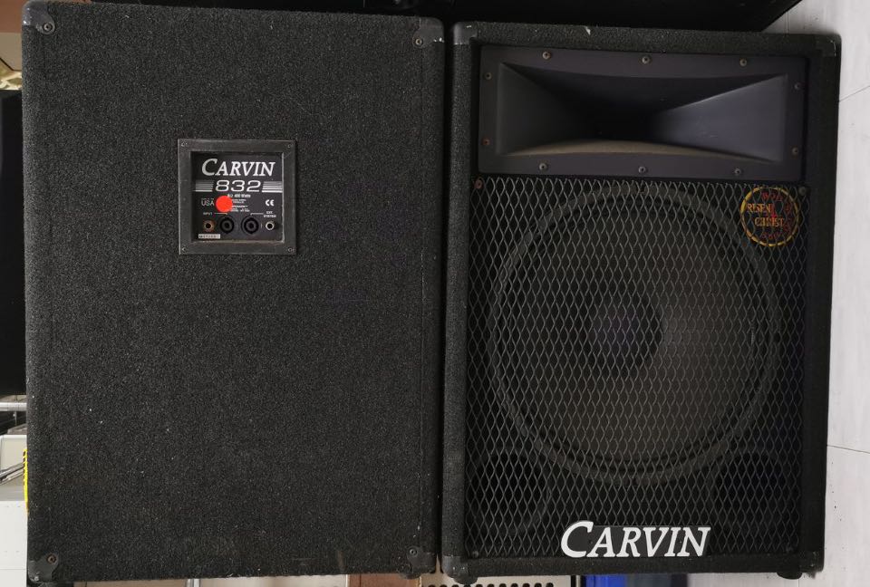 Carvin Speakers 400 Watts Audio
