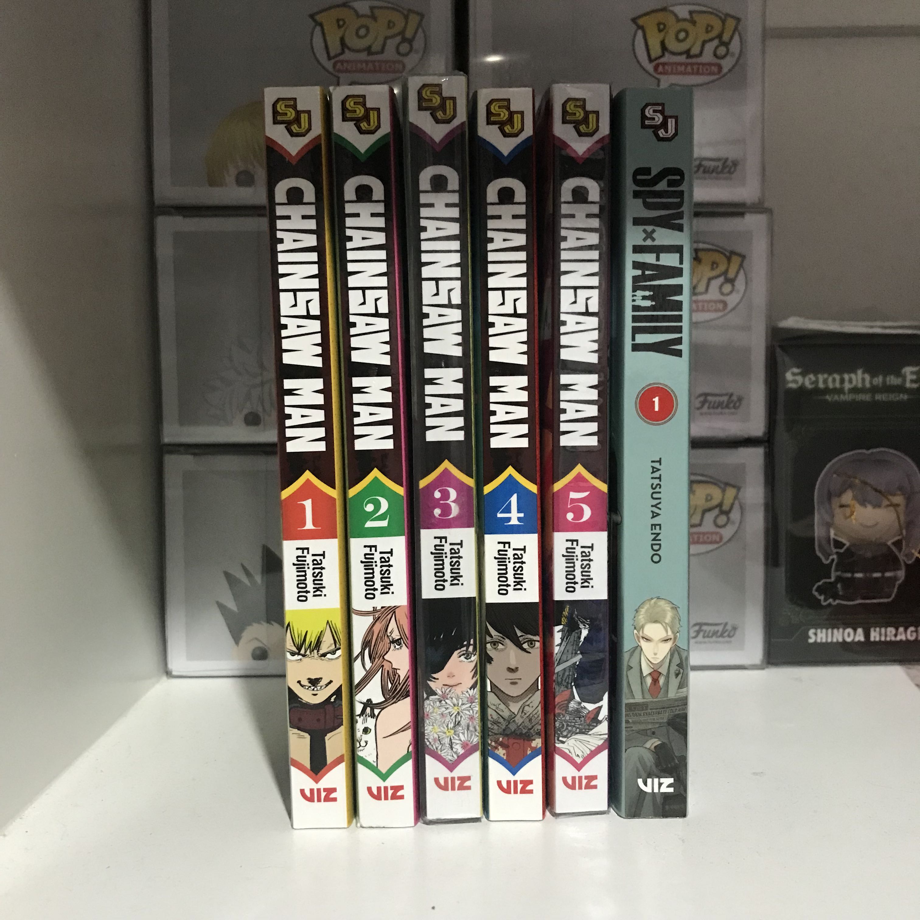 Chainsaw Man Manga Vol. 15 + Spy x Family Vol.