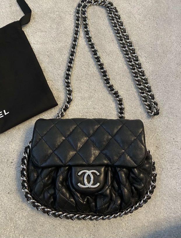 chanel chain around messenger bolsa