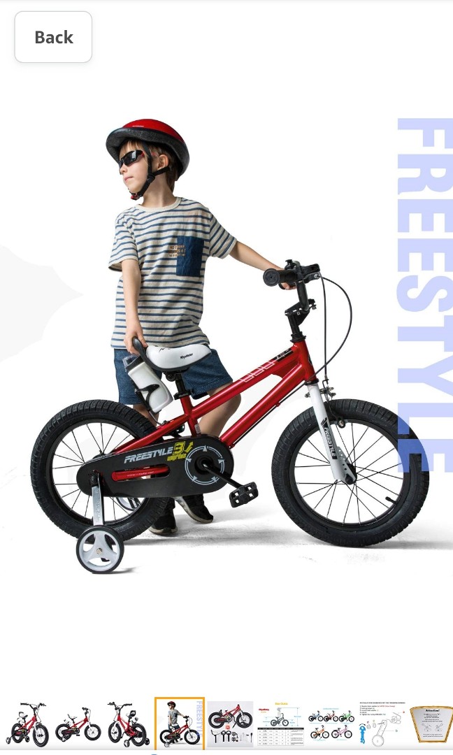 Children Bicycle Royal Baby Freestyle 12 14 20 Inch