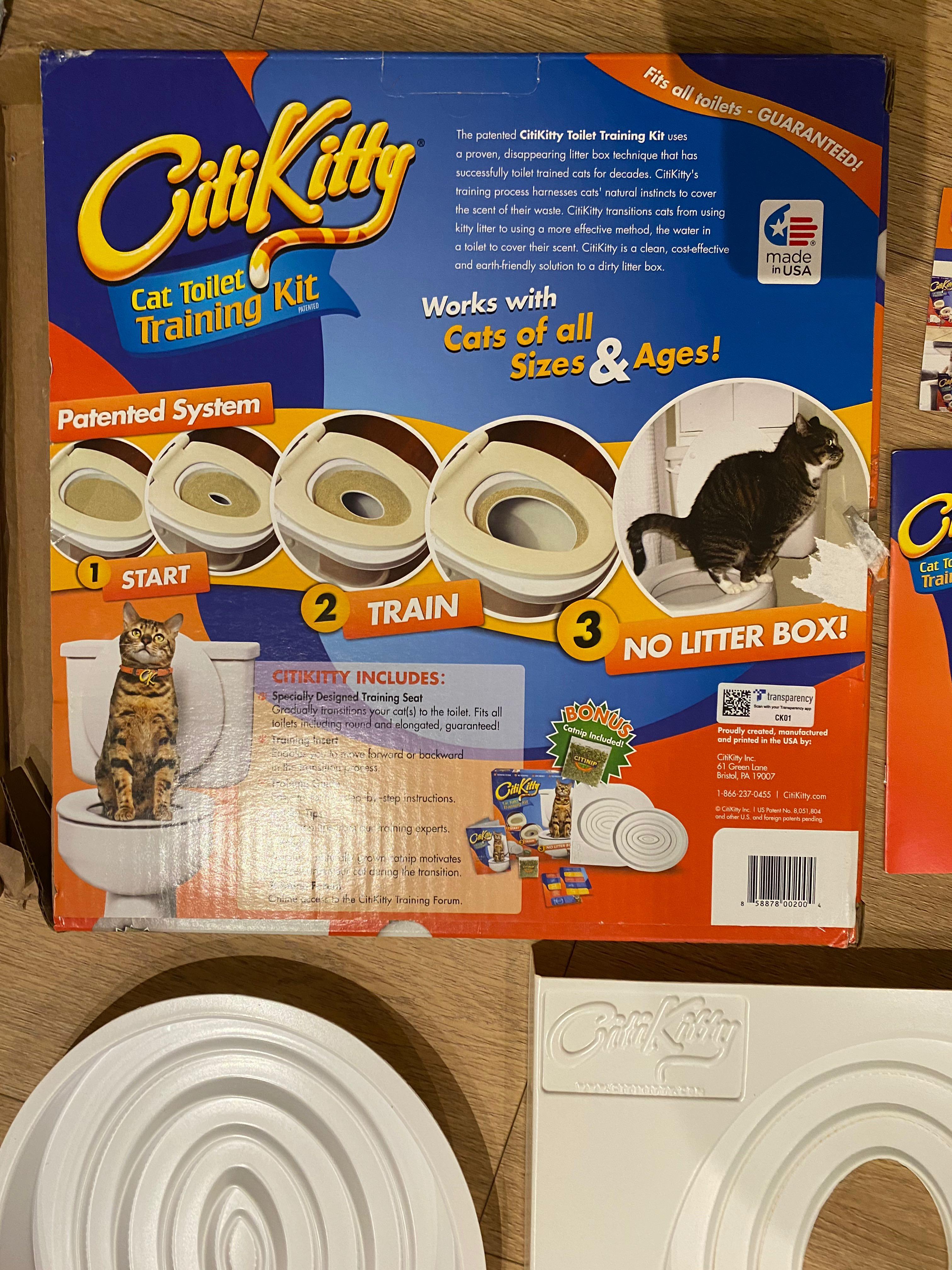 CitiKitty Cat Toilet Training Kit — Kibbles Biscuits, 57 OFF