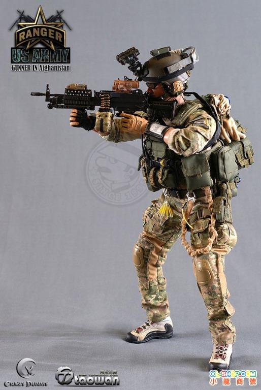 Crazy Dummy US Navy Seal Team 8 Gunner With MK 48 Mod 1 #78003