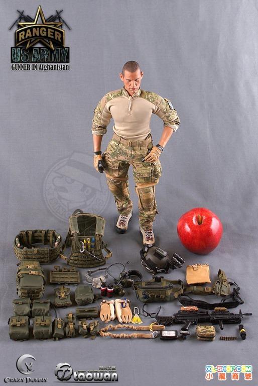 Crazy Dummy US Navy Seal Team 8 Gunner With MK 48 Mod 1 #78003