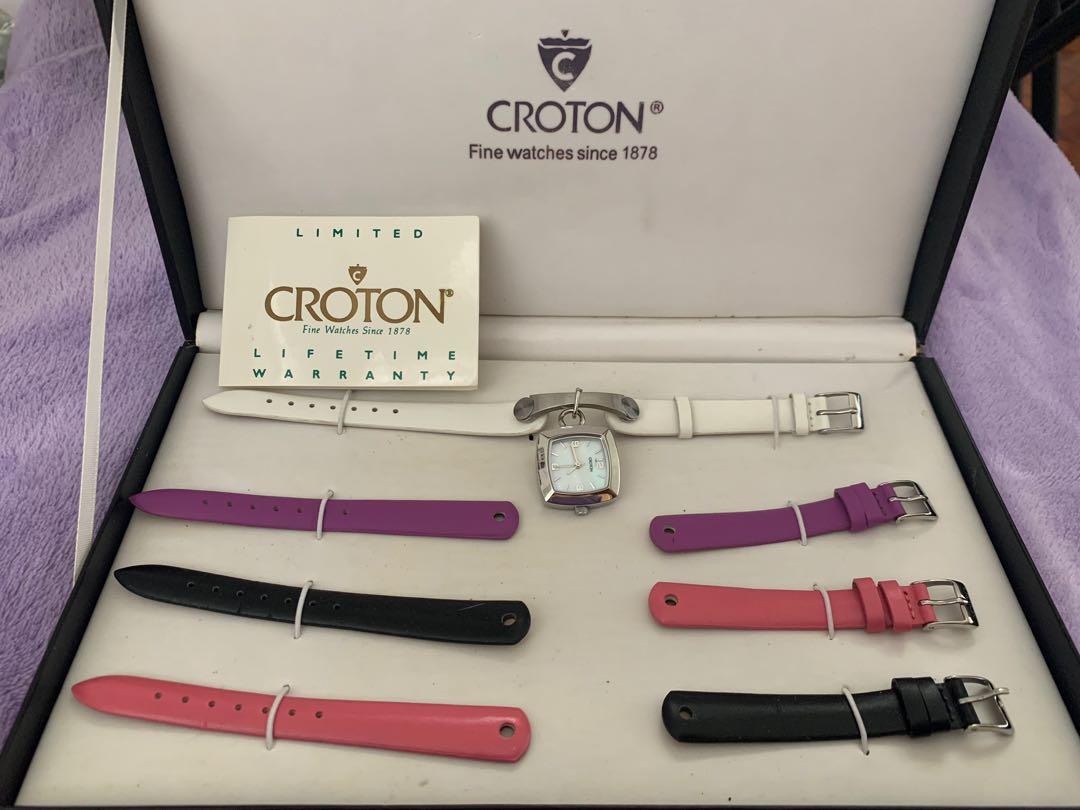 Croton fine sales watches since 1878
